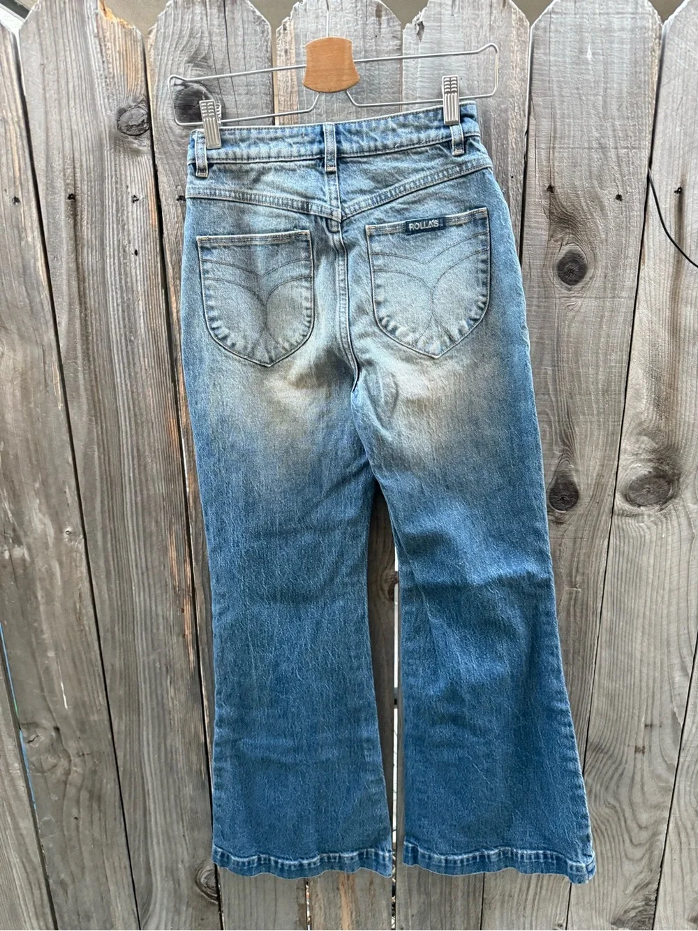 Rollas Eastcoast Mavis Flare Leg jeans - Picture 4 of 5